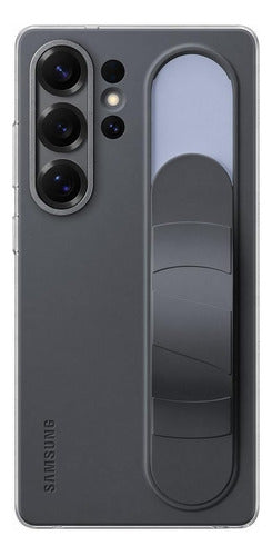 Funda Para Galaxy S25 Ultra Samsung Standing Grip Original Negro Standing Grip Case