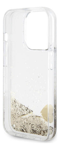 Funda Para iPhone 15 Pro Max Guess Glitter Brillos Original