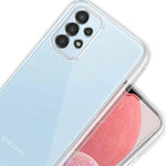 Funda Para Galaxy A04s Hybrid Clear Case Premium Uso Rudo Tpu Transparente
