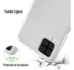 Funda Para Galaxy A22 5g Hybrid Clear Case Premium Uso Rudo Tpu Transparente