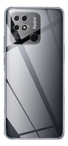 Funda Para Xiaomi Redmi 10c Hybrid Clear Premium Uso Rudo Tpu Transparente