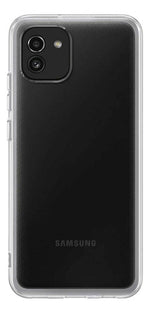 Funda Para Galaxy A03 Hybrid Clear Case Premium Uso Rudo Tpu Transparente