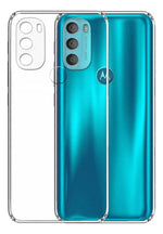 Funda Para Moto G60s Hybrid Clear Case Premium Uso Rudo Tpu Transparente