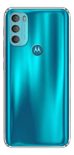 Funda Para Moto G60s Hybrid Clear Case Premium Uso Rudo Tpu Transparente