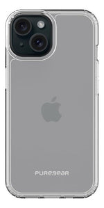 Funda Para iPhone 15 Puregear Slim Shell Ultra Ligera Tpu Transparente