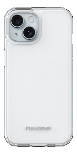Funda Para iPhone 15 Puregear Slim Shell Ultra Ligera Tpu Transparente