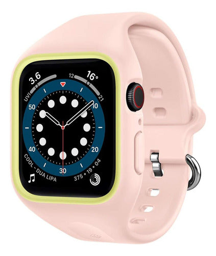 Funda Para Apple Watch 44mm Serie 6, 5, 4 Caseology Nano Pop Negro