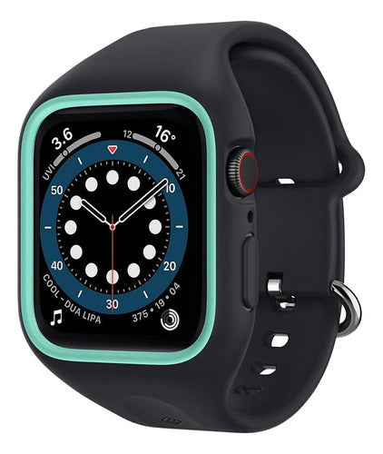 Funda Para Apple Watch 44mm Serie 6, 5, 4 Caseology Nano Pop Negro