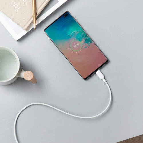 Cable Tipo C A Tipo C Carga Rápida Para iPhone 15 Samsung 1m