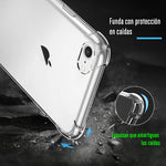 Funda Para iPhone SE 8/ 7 Semirigida Tpu Reforzado Premium
