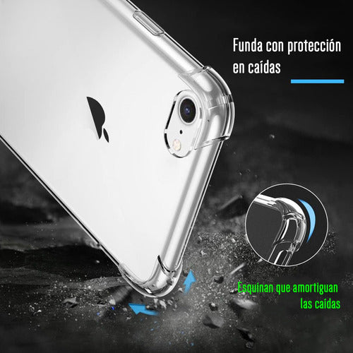 Funda Para iPhone SE 8/ 7 Semirigida Tpu Reforzado Premium