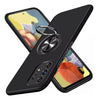 Funda Para Galaxy A12 Slim Protection Con Anillo Giratorio Negro
