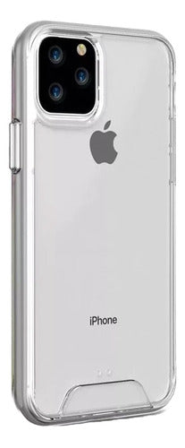 Funda Para iPhone 14 Plus Hybrid Clear Rigida Con Bordes Anticaidas Transparente