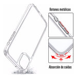 Funda Para Oppo Reno 7 Hybrid Clear Uso Rudo Transparente Anticaidas Airbag