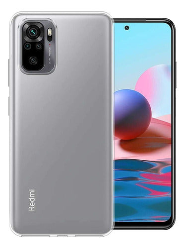 Funda Para Xiaomi Note 10s Hybrid Clear Case Premium Ligera Transparente