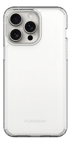 Funda Para iPhone 15 Pro Max Pure Gear Slim Shell  Transparente