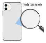 Funda Para iPhone 11 Hybrid Clear Case Rigida Con Esquinas Anticaidas Transparente