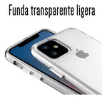 Funda Para iPhone 12 / 12 Pro Hybrid Clear Rigida Borde Anticaidas Transparente