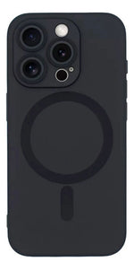 Funda Para iPhone 14 Pro Compatible Con Magsafe Tpu Suave  Negro Magsafe Black
