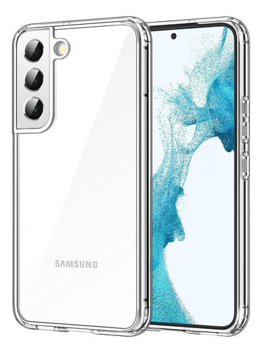 Funda Para Galaxy S22 Hybrid Clear Case Premium Uso Rudo Tpu Transparente