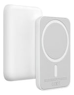 Power Bank 5000mah Magsafe Inalámbrico Magnetico Baterías  Blanco