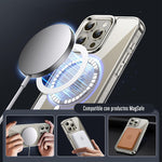 Funda Para iPhone 14 Pro Magsafe Hybrid Clear Magnetic Carga Inalámbrica Slim Transparente