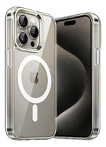 Funda Para iPhone 14 Pro Magsafe Hybrid Clear Magnetic Carga Inalámbrica Slim Transparente