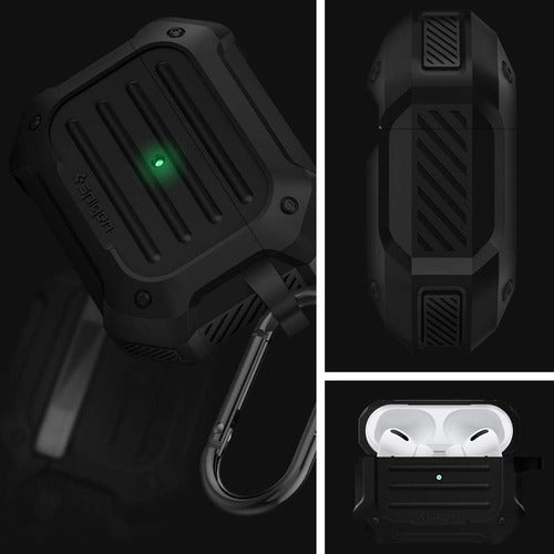 Funda Para AirPods Pro 2019 Spigen Tough Armor Uso Rudo
