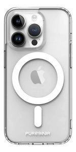Funda Para iPhone 15 Pro Puregear Slim Shell Con Magsafe  Transparente