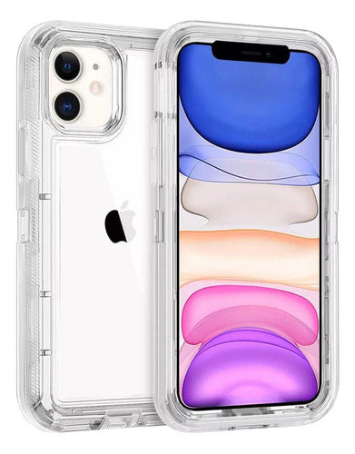 Funda Para iPhone 14 Plus Antishock Esquinas Reforzadas Transparente