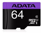 Tarjeta Micro Sd Adata 64gb Clase 10 Ausdx64guicl10- Ra1