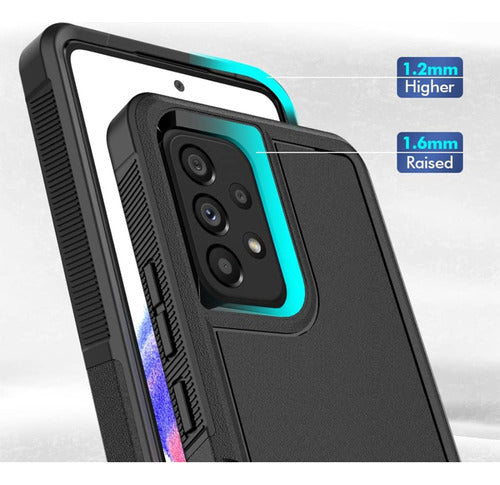 Funda Para Galaxy A53 5g Anticaída Antishock Extremo Negro