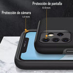 Funda Para Galaxy A23 Slim Protection Con Anillo Giratorio Negro