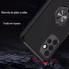 Funda Para Galaxy A23 Slim Protection Con Anillo Giratorio Negro