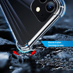 Funda Para iPhone 11 Esquinas Reforzadas Protección Airbag Transparente