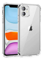 Funda Para iPhone 11 Esquinas Reforzadas Protección Airbag Transparente