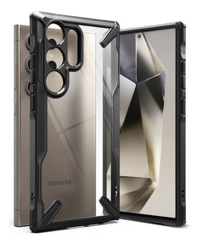 Funda Para Samsung Galaxy S24 Ultra Antichoque Ringke Fusion X Negro