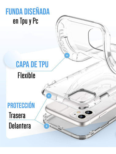 Funda Case Para iPhone 12 Pro/ iPhone 12 Tpu Antishock Transparente