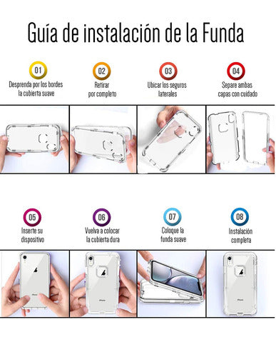 Funda Para   Galaxy S23 Ultra Uso Rudo Esquinas Reforzada Antigolpes Transparente