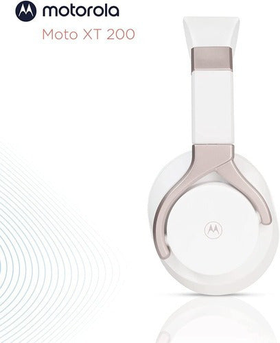 Audífonos Moto Xt200 40mm Motorola 3.5mm Manos Libres Origin  Blanco