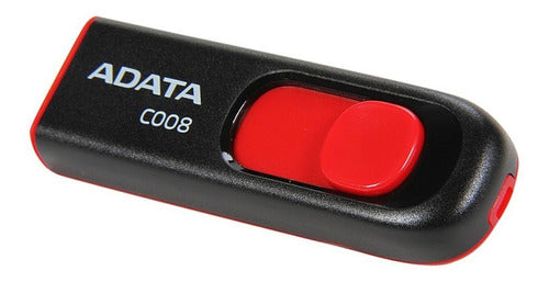 Memoria Usb Adata C008 16gb 2.0 Rojo