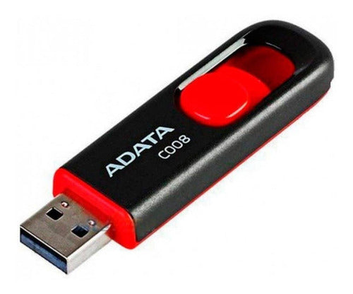 Memoria Usb Adata C008 16gb 2.0 Rojo