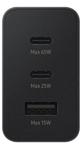 Cargador Samsung De Pared 65w Super Rápido (t6530)