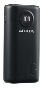 Power Bank Adata 10000mah Carga Rápida P10000qcd Usb Tipo C  Negro