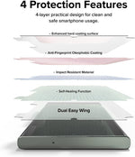 Mica Para Samsung S23 Ultra Ringke Dual Easy Wing Friendly