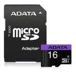 Tarjeta De Memoria Adata Micro Sd 16gb Ausdh16guicl10-ra1