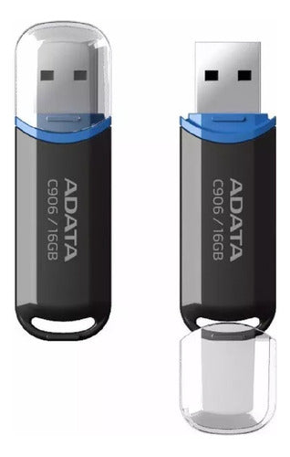 Memoria Usb Adata C906 16gb 2.0 Negro