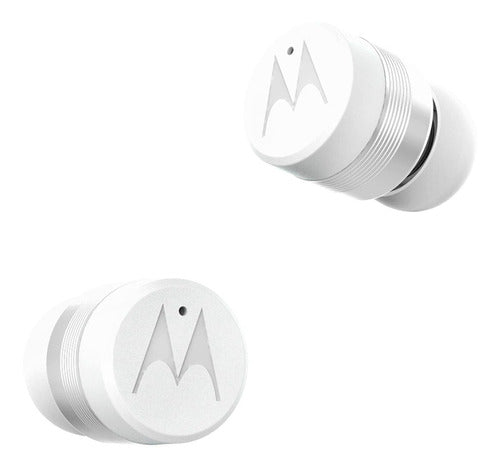Auriculares In-ear Inalámbricos Motorola  Vervebuds 110 Sh039 Blanco