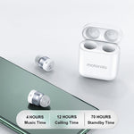 Auriculares In-ear Inalámbricos Motorola  Vervebuds 110 Sh039 Blanco