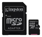 Memoria Micro Sd 64g Kingston Canvas Select Clase 10 Select